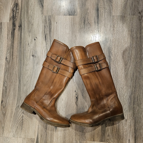 ROAN Shoes - Roan Date Leather Riding Boots by Bed Stu